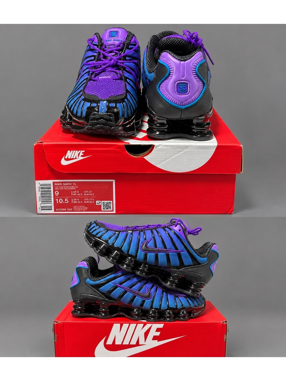 Nike Shox TL Men's Sneakers Size 9 / 10.5